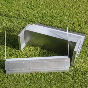 Alphapet® Aluminium Automatic Self Opening Chicken Feeder - Image 8