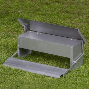 Alphapet® Aluminium Automatic Self Opening Chicken Feeder - Image 3