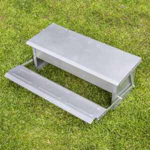 Alphapet® Aluminium Automatic Self Opening Chicken Feeder - Image 4