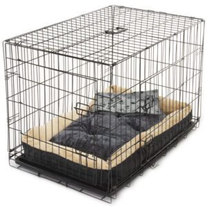 Alphapet® Large (36") Heavy Duty Pet Dog Cage Inc Fitted Fleece Bed And Blanket - Image 5