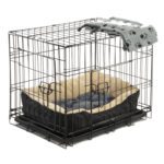 Dog Cage with Bed & Blanket Small