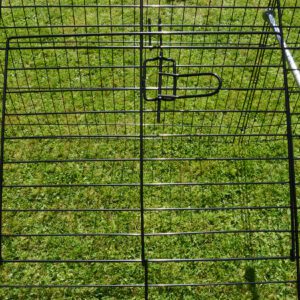 Alphapet® Large Rabbit Chicken Run Play Pen Enclosure with Pitched Roof - 220x103x103cm (86" x 40" x 40"). Perfect for rabbits, chicken, ducks or dogs. - Image 6