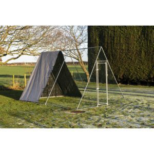 Alphapet® 2.5m X 3m Prism Walk-in Chicken Run Enclosure Coop - Image 9