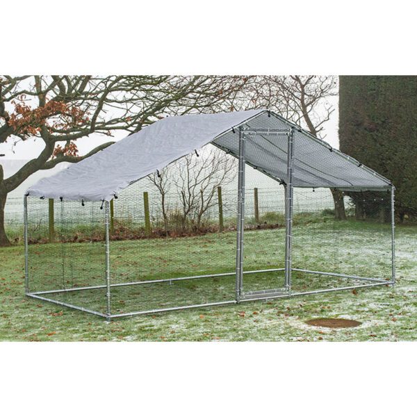 Alphapet® 4m x 2m Standard Chicken Run Roof Cover Alphapet®