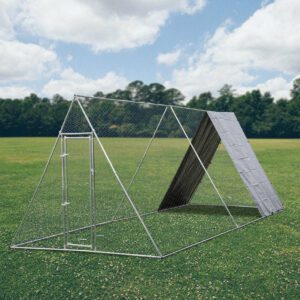 Alphapet® 2.5m X 4m Prism Walk-in Chicken Run Enclosure Coop - Image 11