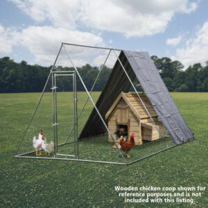Alphapet® 2.5m X 3m Prism Walk-in Chicken Run Enclosure Coop - Image 5